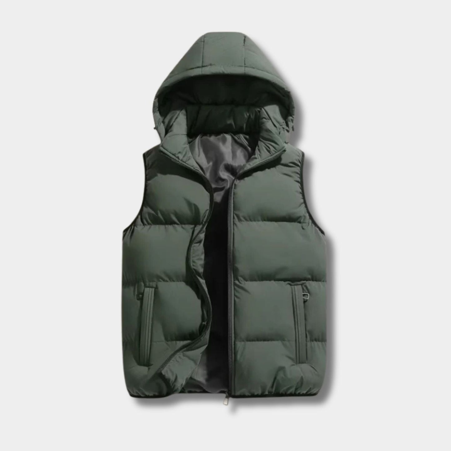 Heavyweight Hooded Puffer Gilet | Zyphhra