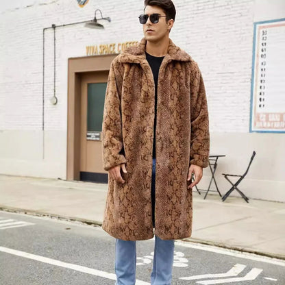 Textured Statement Fur Coat | Zyphhra