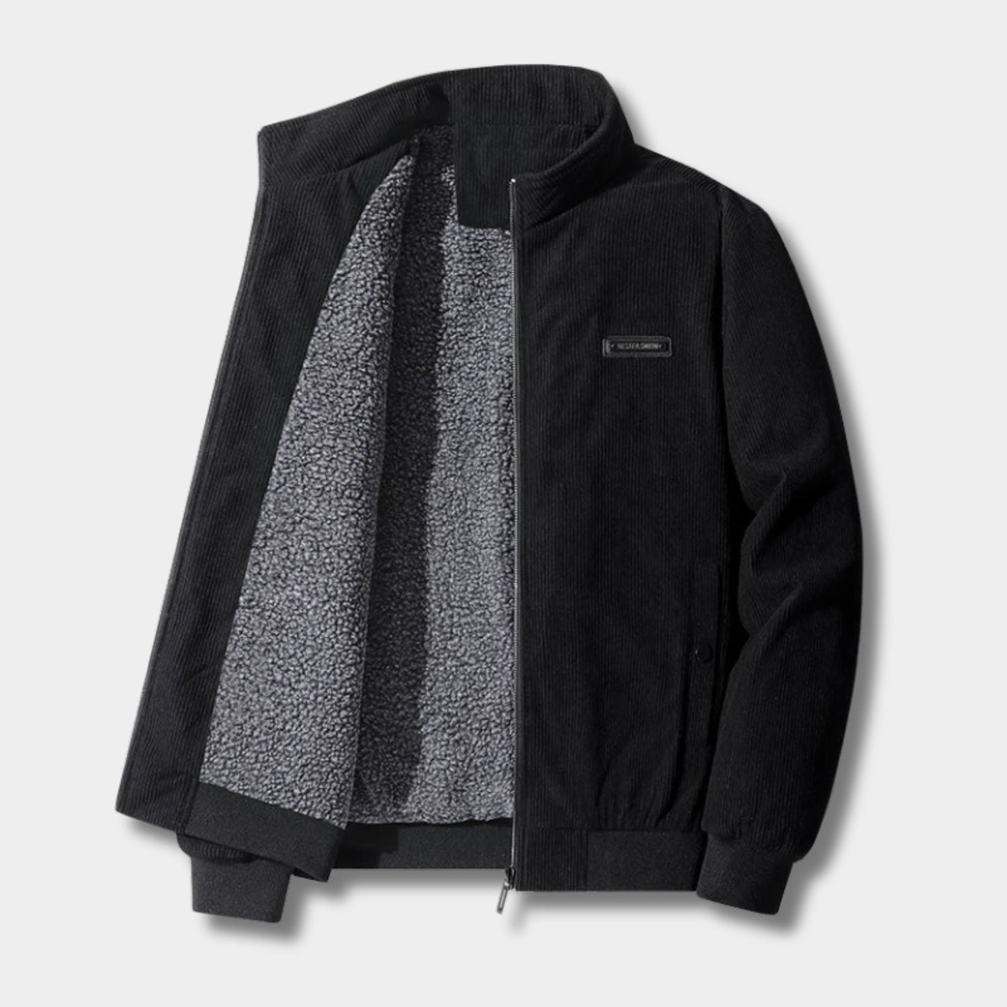 Corduroy Sherpa Fleece Jacket | Zyphhra