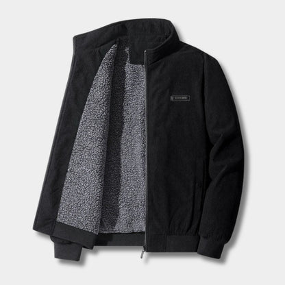Corduroy Sherpa Fleece Jacket | Zyphhra