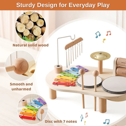 Toddler Rhythm & Musical Instrument Set | Zyphhra