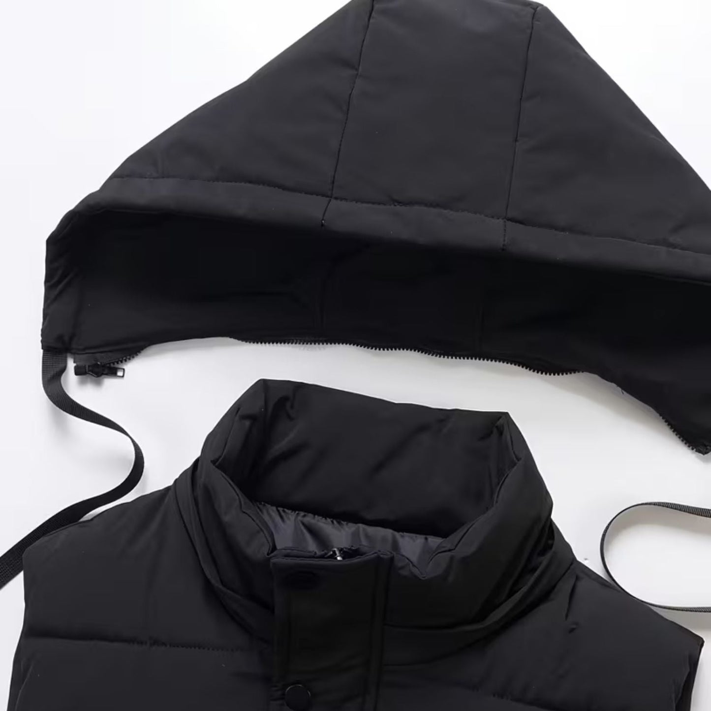 Hooded Winter Puffer Gilet | Zyphhra