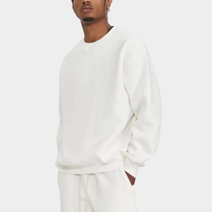 Relaxed Fit Crew Neck Jumper | Zyphhra