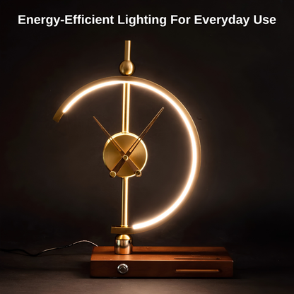 Wireless Charging Lamp Clock  | Zyphhra