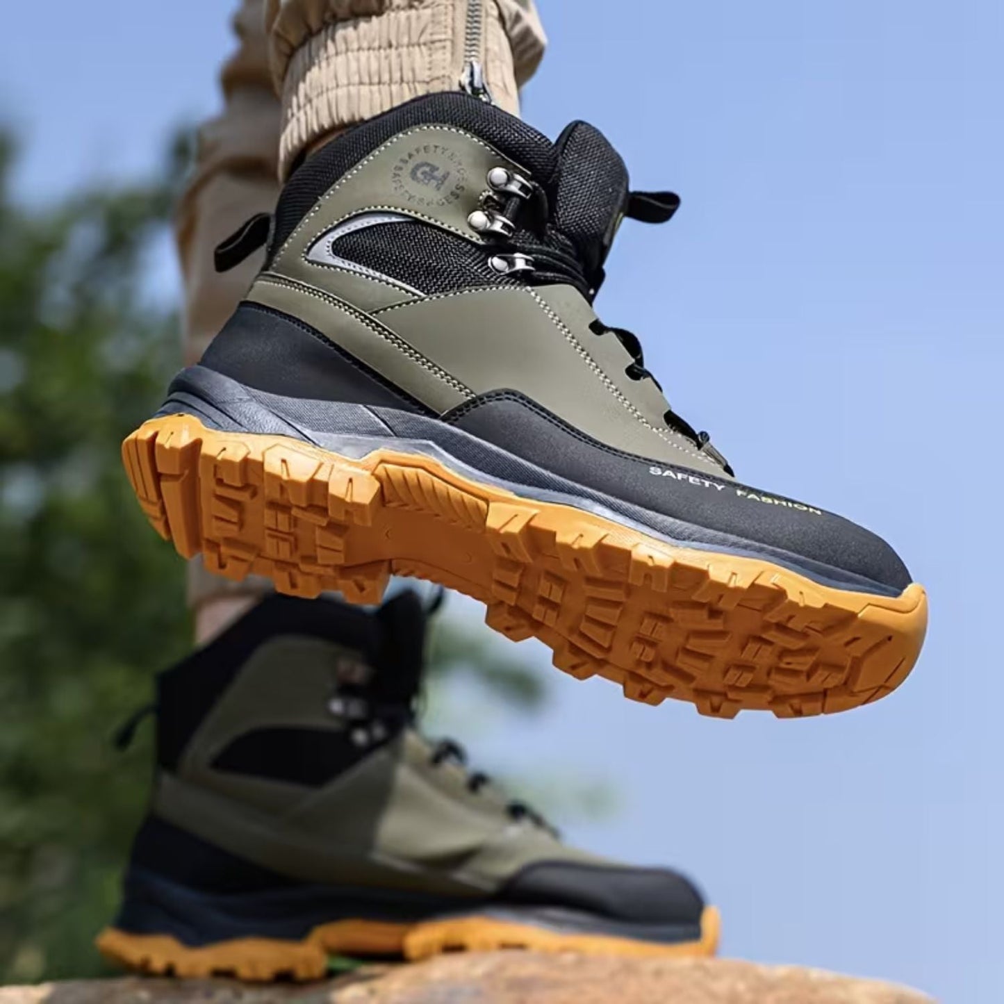 Steel Toe Work Boots | Zyphhra