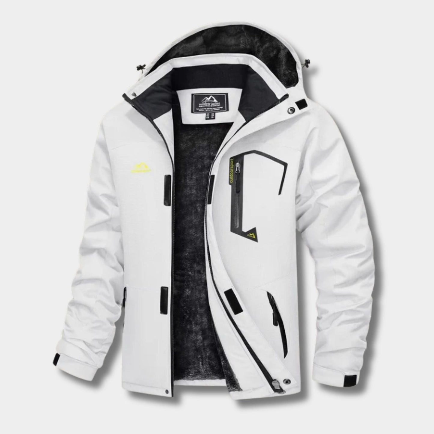 Waterproof Hooded Ski Jacket | Zyphhra