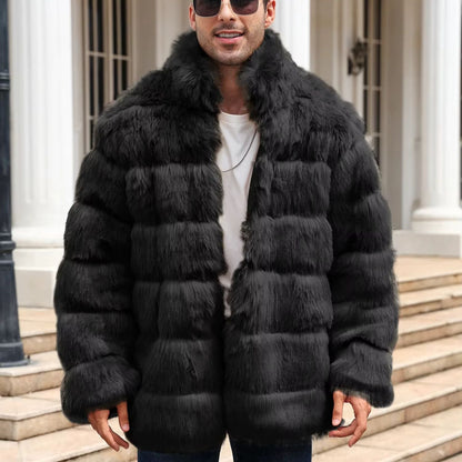 Plush Quilted Fur Jacket | Zyphhra