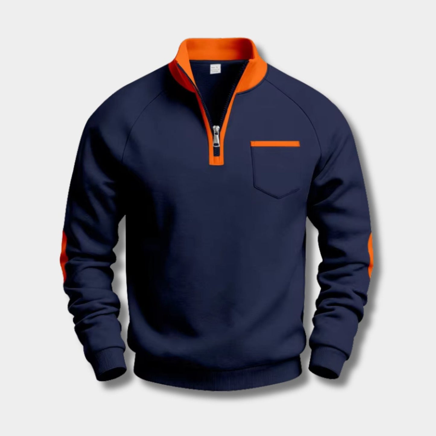 Fleece Pocket Pullover Quarter-Zip | Zyphhra