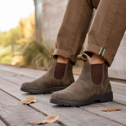 Rugged Chelsea Boots | Zyphhra