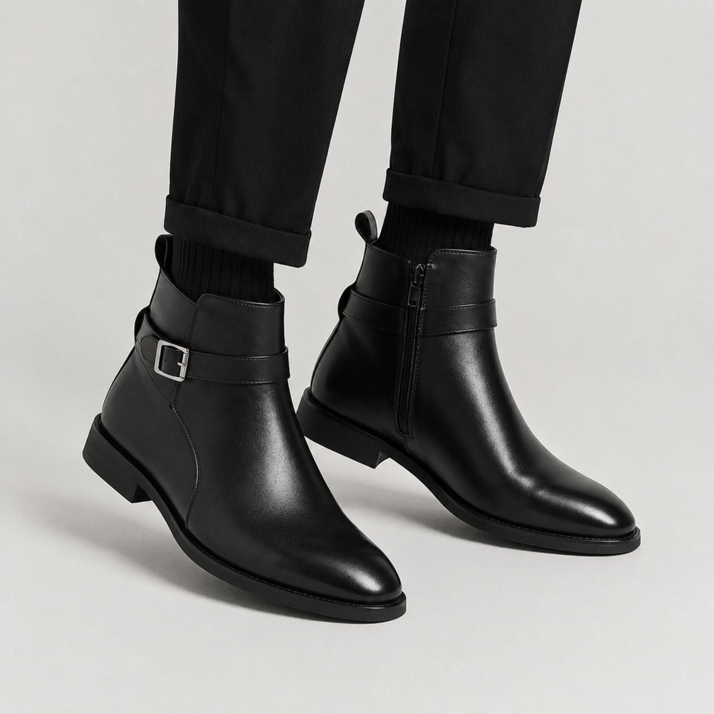 Buckle Chelsea Boots | Zyphhra