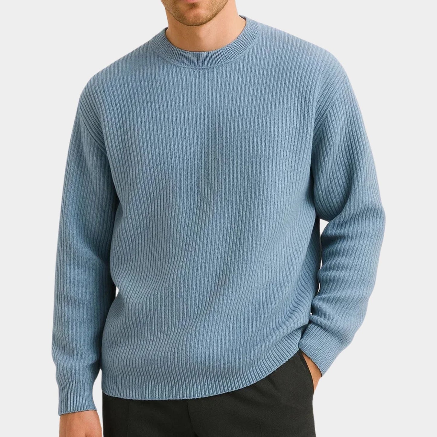 Oversized Ribbed Knit Jumper | Zyphhra