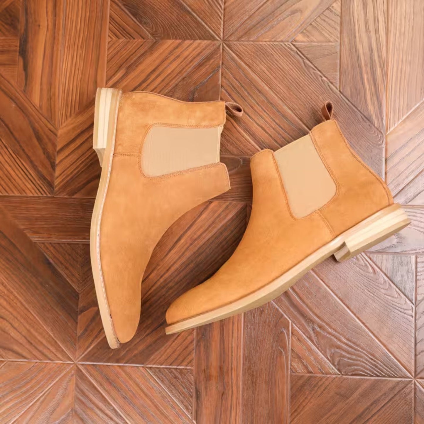 Classic Suede Chelsea Boots | Zyphhra