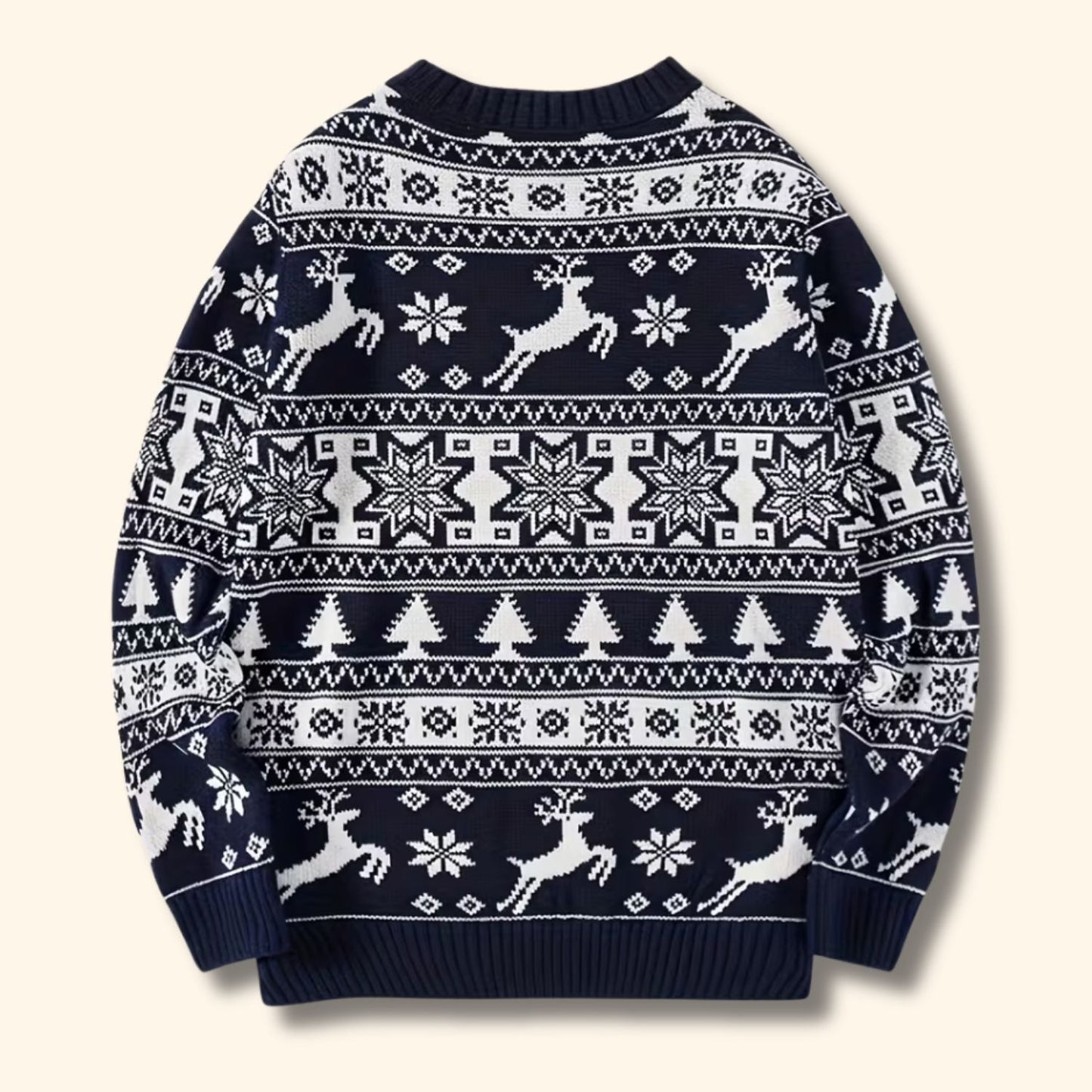 Nordic Reindeer Christmas Jumper | Zyphhra