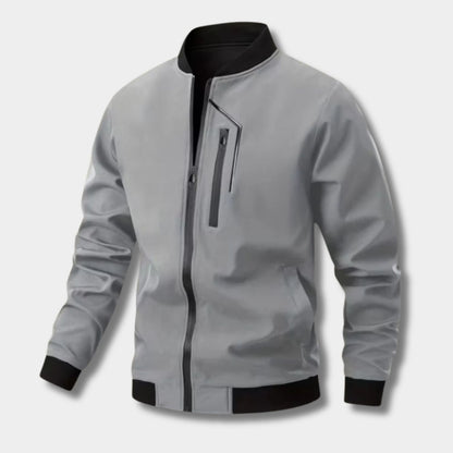 Minimalist Utility Bomber Jacket | Zyphhra