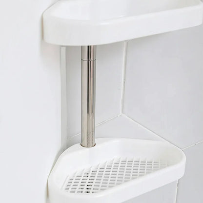 Adjustable Corner Shower Shelf | Zyphhra