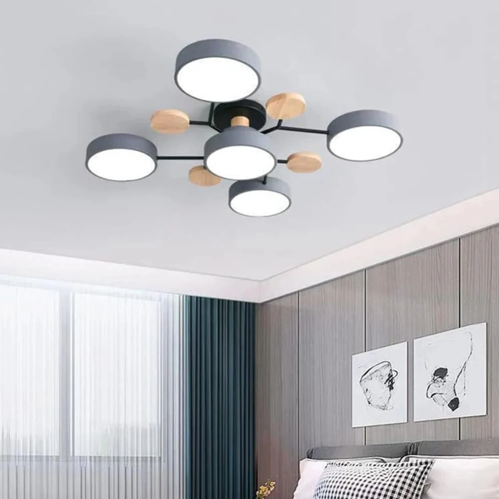 Sleek Circular LED Ceiling Fixture | Zyphhra