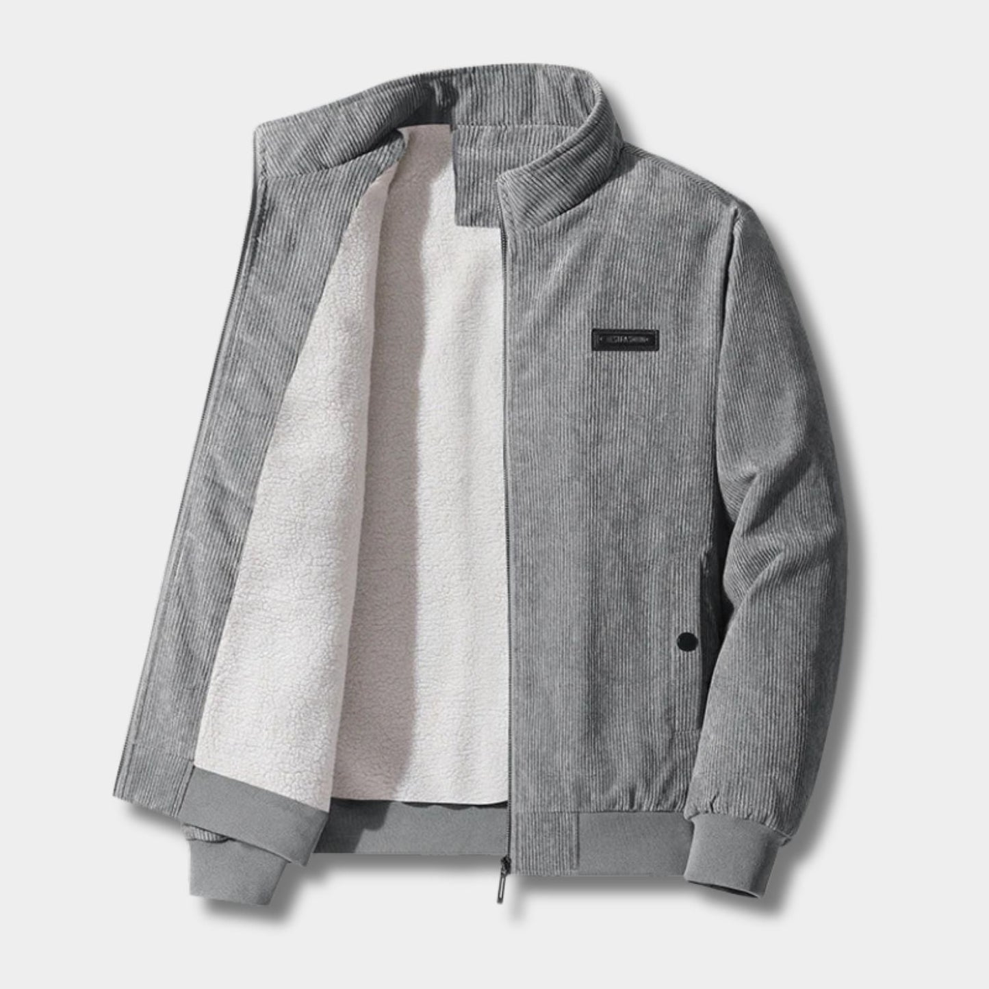 Corduroy Sherpa Fleece Jacket | Zyphhra