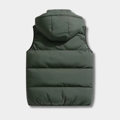 Heavyweight Hooded Puffer Gilet | Zyphhra