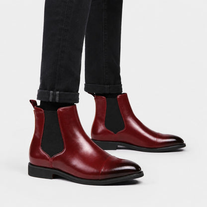 Cap Toe Chelsea Boots | Zyphhra