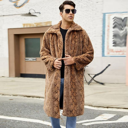 Textured Statement Fur Coat | Zyphhra