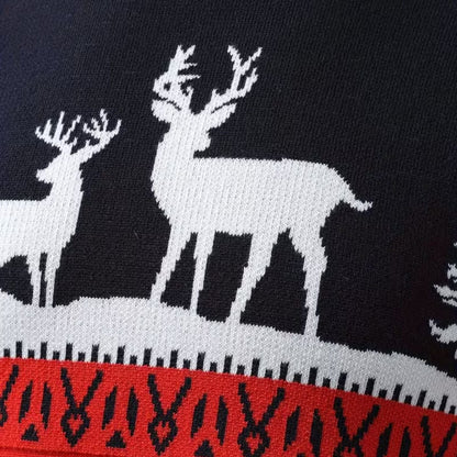 Reindeer & Pine Christmas Jumper | Zyphhra