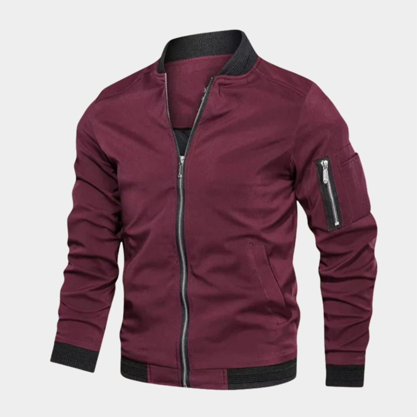 Classic Utility Bomber Jacket | Zyphhra