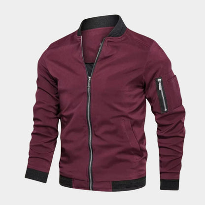 Classic Utility Bomber Jacket | Zyphhra