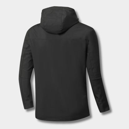 Hooded Shell Zip Waterproof Jacket | Zyphhra