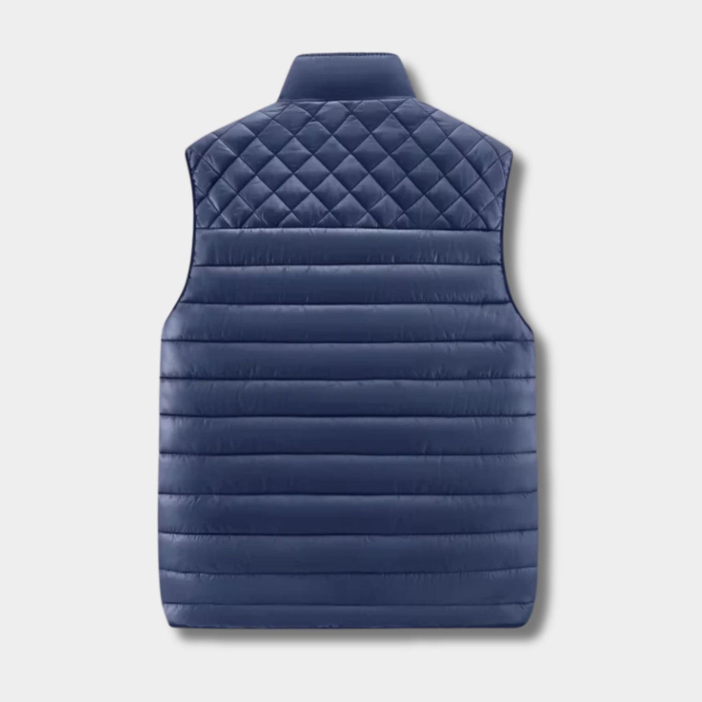 Quilted Stand Collar Puffer Gilet | Zyphhra