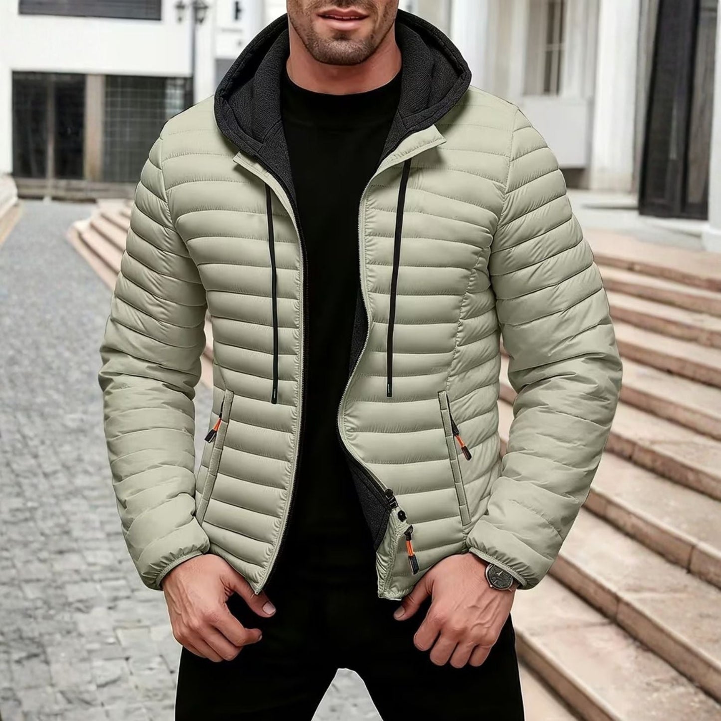 Lightweight Hooded Puffer Jacket | Zyphhra