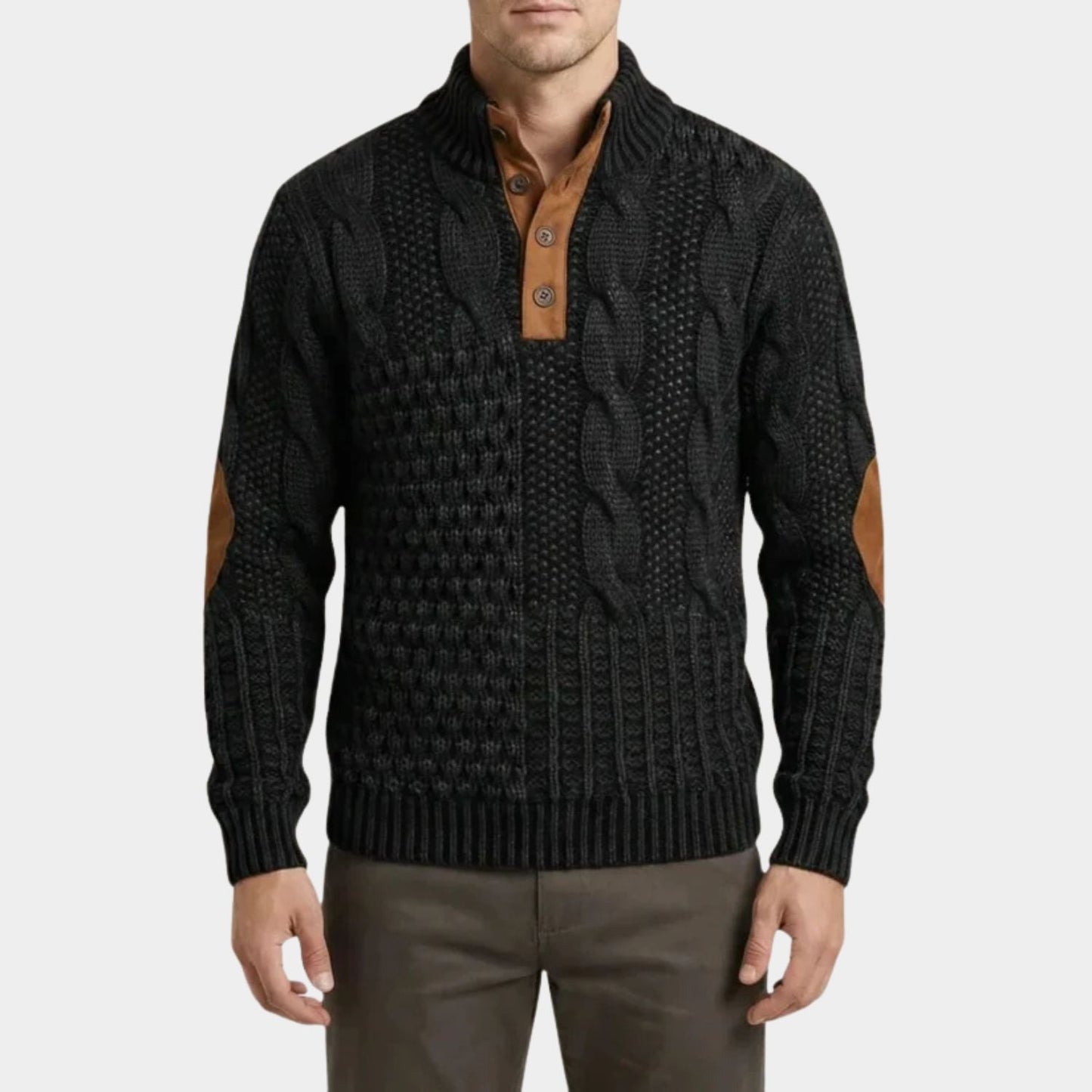 Textured Cable Knit Jumper | Zyphhra
