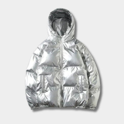 Windproof Hooded Puffer Jacket | Zyphhra