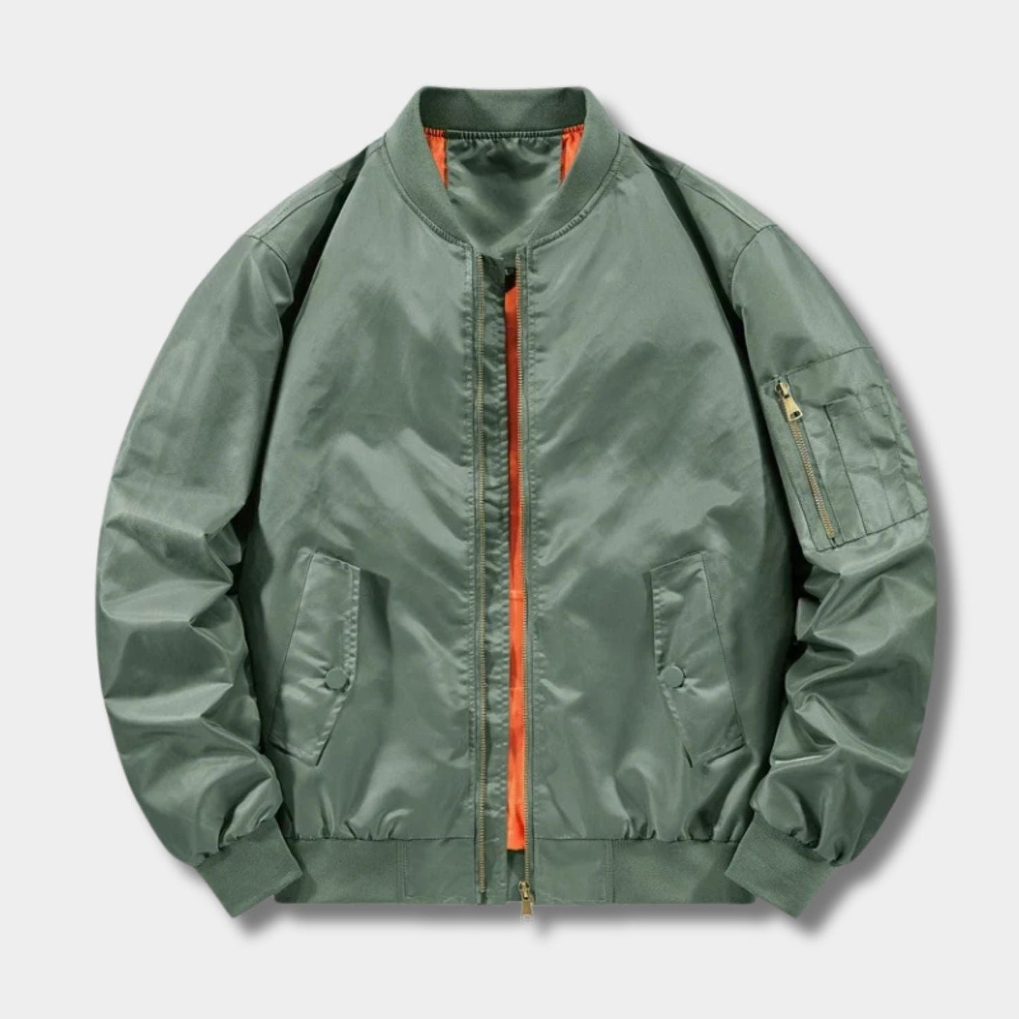 Classic Utility Bomber Jacket | Zyphhra