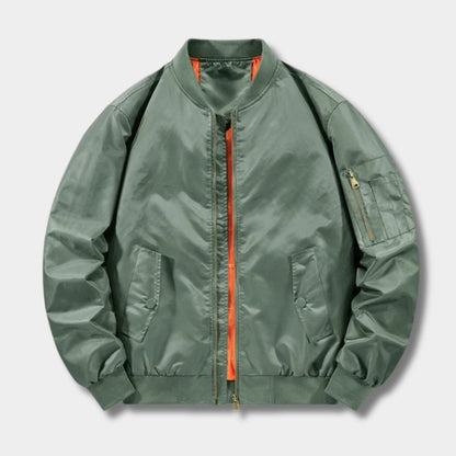 Classic Utility Bomber Jacket | Zyphhra