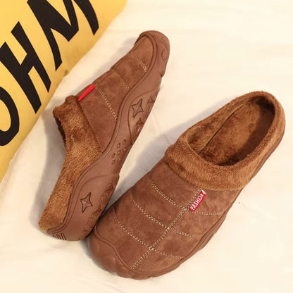 Quilted Plush Slip-On Slippers | Zyphhra