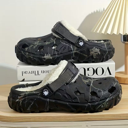 Fleece-Lined EVA Winter Slippers | Zyphhra