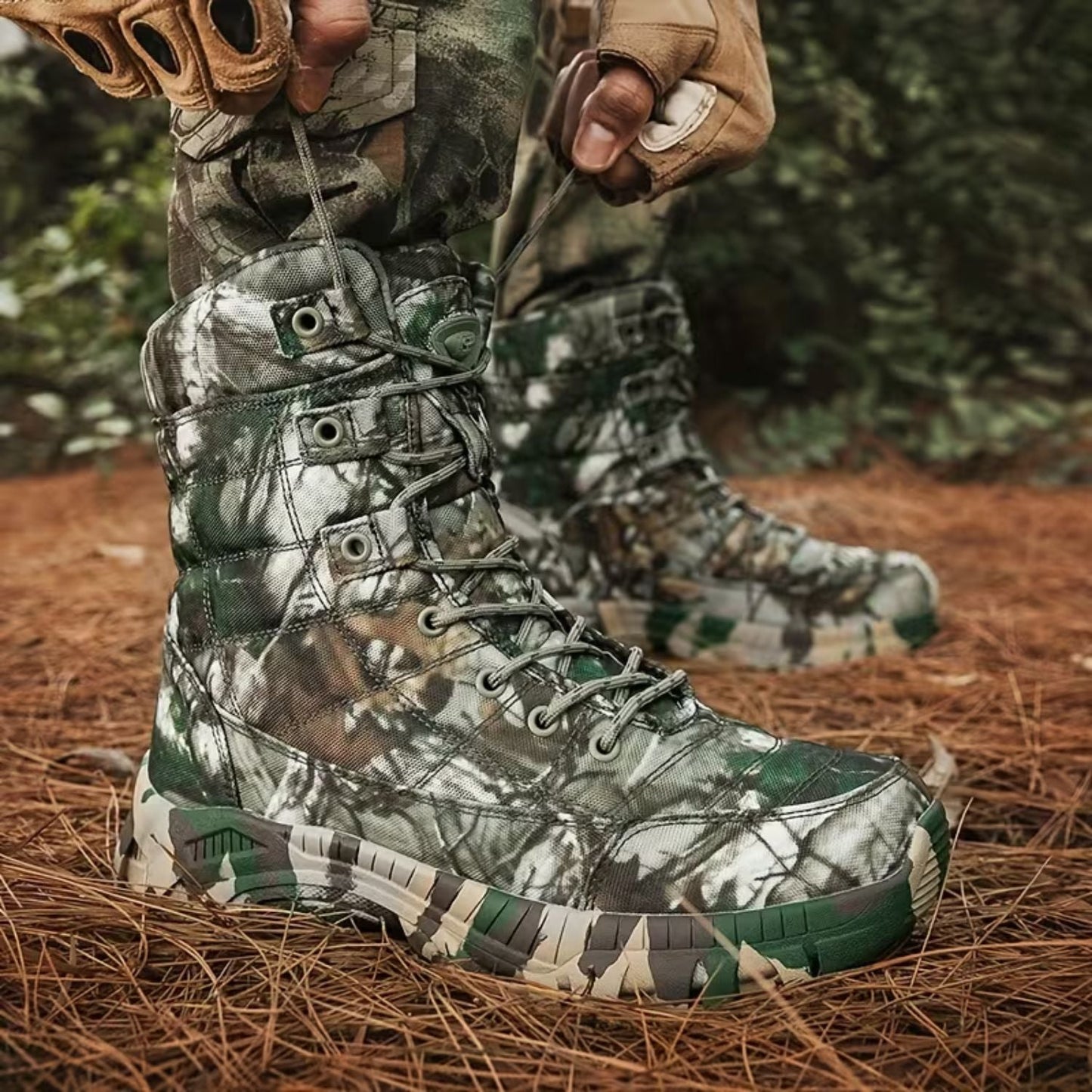 Camouflage Hunting Boots | Zyphhra