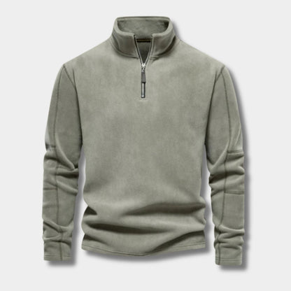 Quarter-Zip Fleece Pullover | Zyphhra