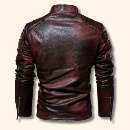 Urban Utility Leather Jacket | Zyphhra