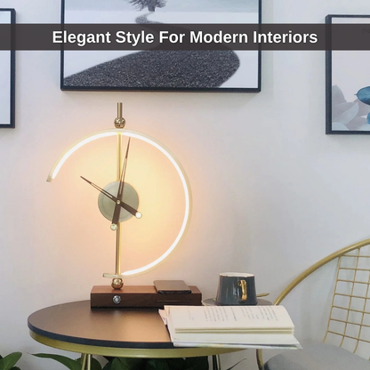 Wireless Charging Lamp Clock  | Zyphhra