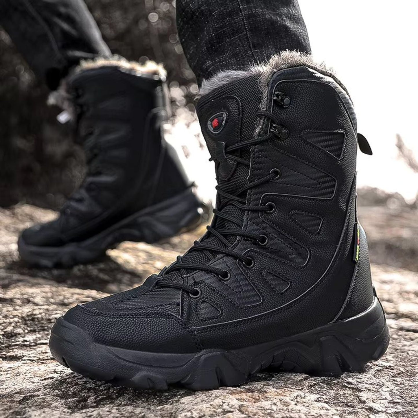 Waterproof Fur-Lined Snow Boots | Zyphhra