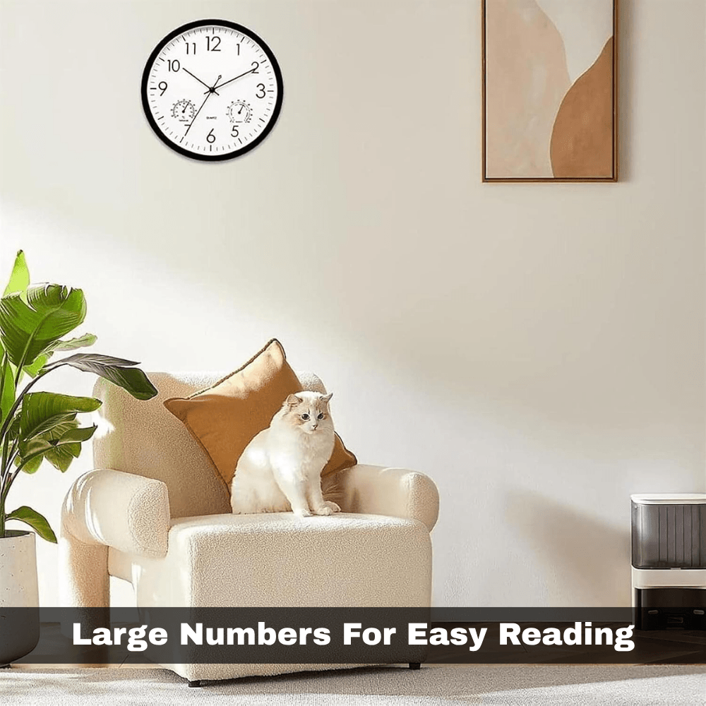 Weatherproof Garden Wall Clock | Zyphhra