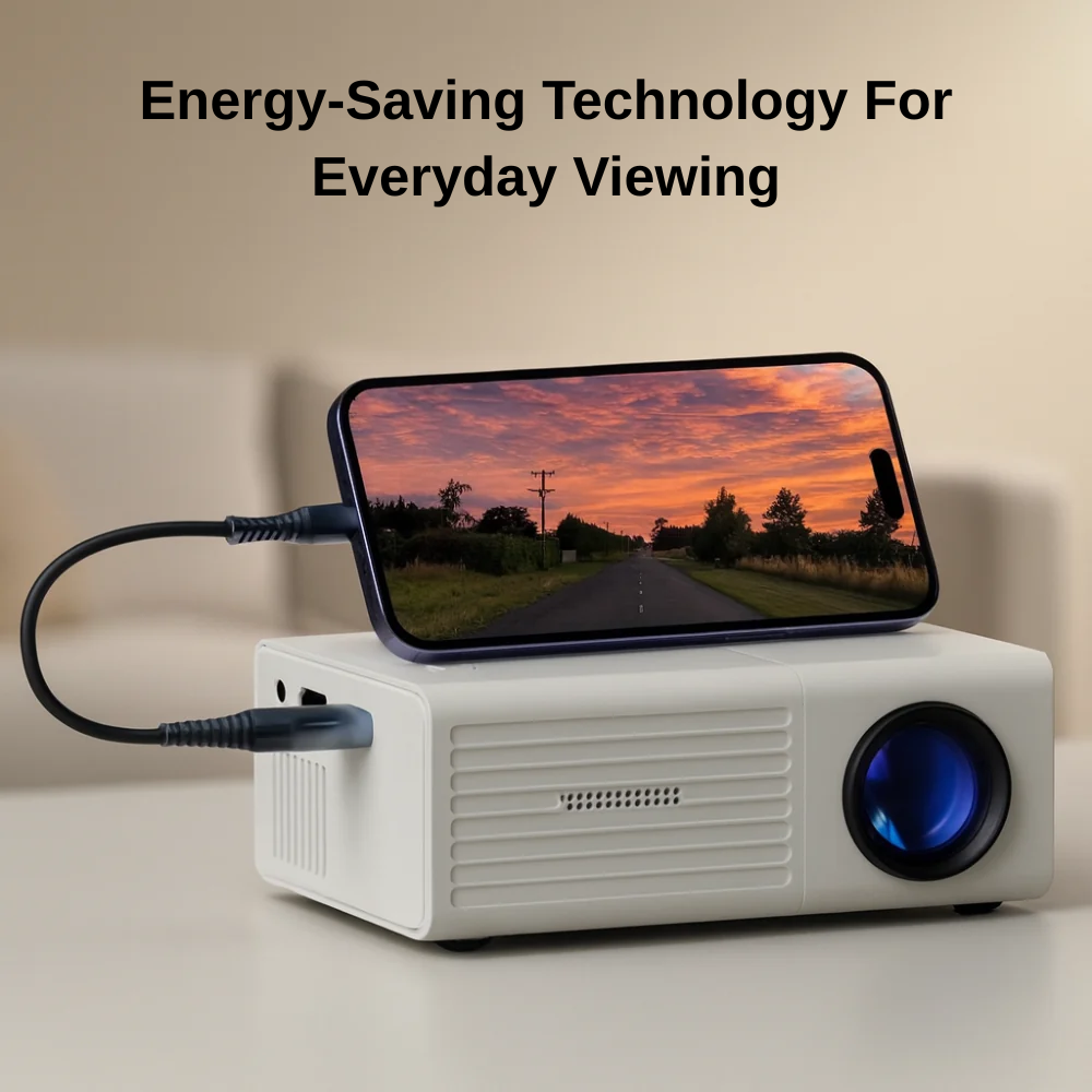 Compact Ultra-Bright Mini HD Projector | Zyphhra