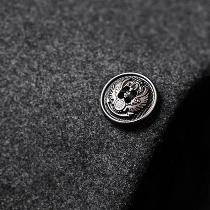 High Neck Wool Blend Over Coat | Zyphhra