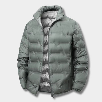 Weather Ready High Collar Puffer Jacket | Zyphhra