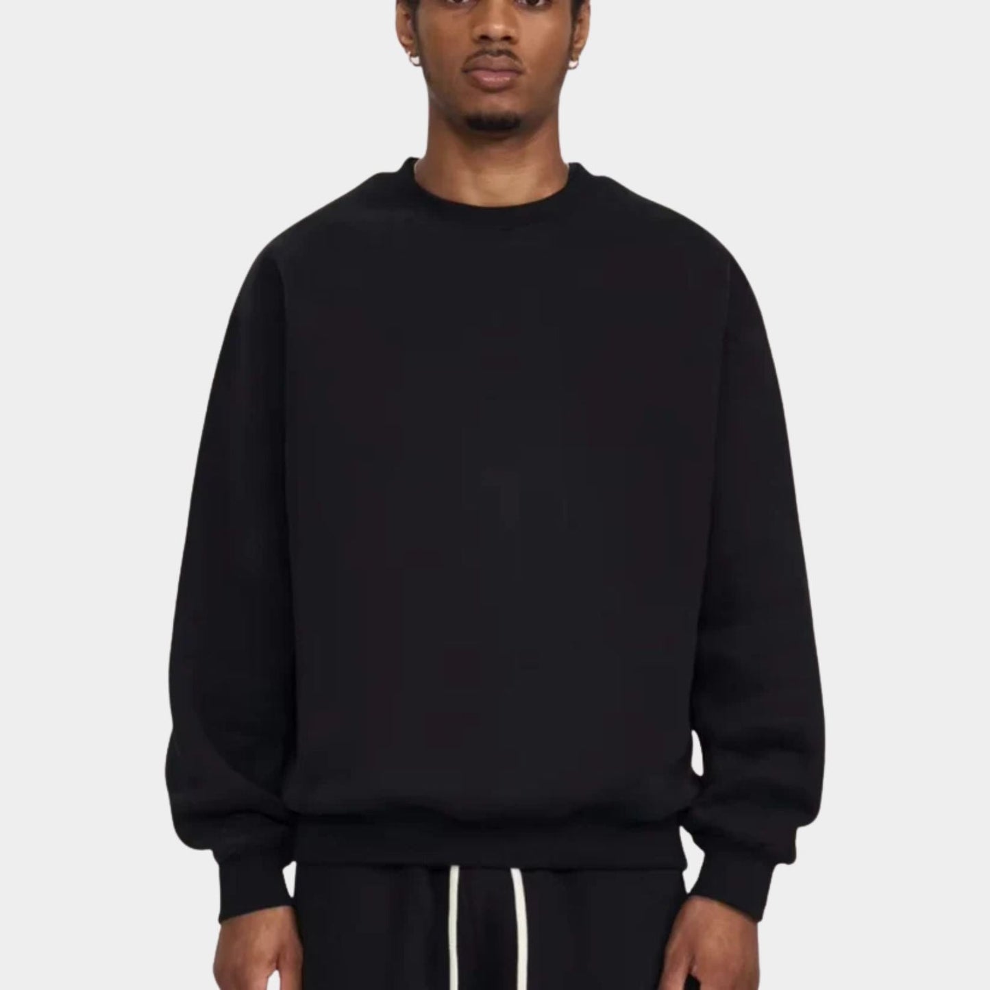 Relaxed Fit Crew Neck Jumper | Zyphhra