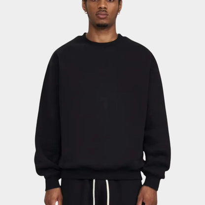 Relaxed Fit Crew Neck Jumper | Zyphhra