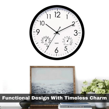 Weatherproof Garden Wall Clock | Zyphhra