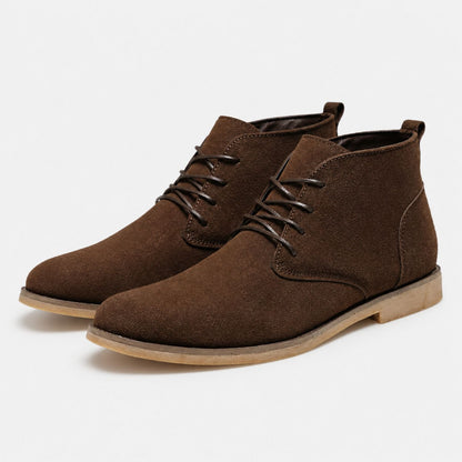 Refined Suede Dress Boots | Zyphhra