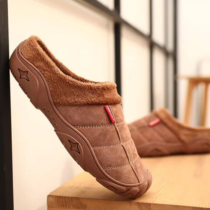 Quilted Plush Slip-On Slippers | Zyphhra